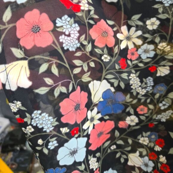 EC JESSICA SIMPSON MATETNITY SHEER KIMONO OSFM - Picture 3 of 4